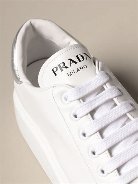 prada sneaker damen weiss|prada shoes for women.